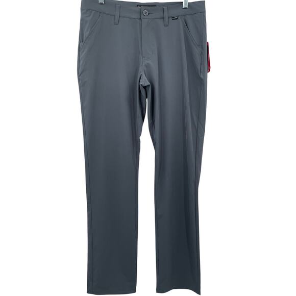NWT Travis Matthew Majestic X Players Pants, Gray, Sz. 32 Outdoor Golf Preppy - Picture 1 of 9